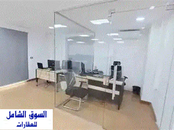 مكتب للإيجار بقلب ميدان الحجاز 200 متر دور 1 3 غرف...