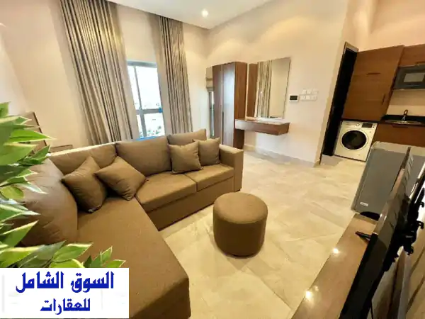 للإيجار شقة في البسيتين، مفروشة بالكامل، استوديو...