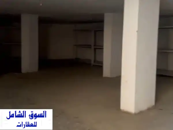 مستودع للبيع بشامون مساحة 375م ارتفاع 3 متار نظيف...