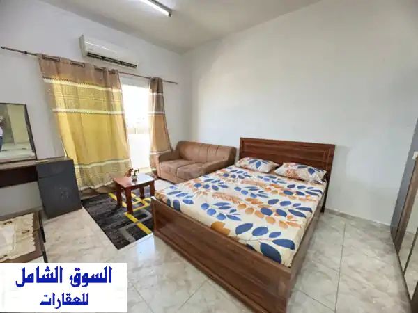 استوديو فاخر للإيجار الشهري بالراشدية 1 عجمان |...