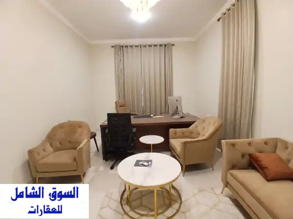 مكتبك الجاهز بالحد الجديد: شقة مكتبية مفروشة فاخرة للإيجار مع قاعة اجتماعات خاصة!
