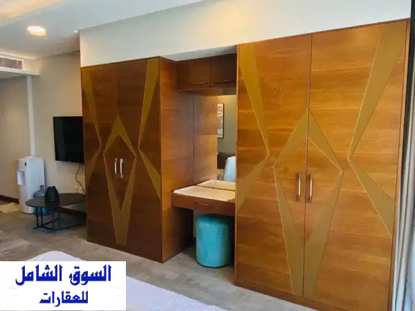 يوجد لدينا شقة استوديو للإيجار، مفروشة بالكامل،...