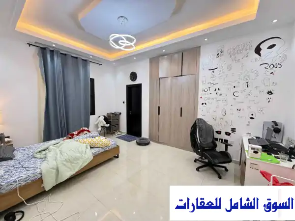 فيلا للإيجار في الزاهية عجمان: 4 غرف ماستر | موقع مميز وهادئ للعائلات | مقابل المسجد
