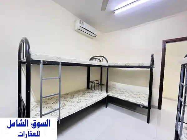 متاح سراير دبل في سكن شباب جديد بشقة أول ساكن في الروضة على شارع الشيخ عمار أمام دوار العبايات ...