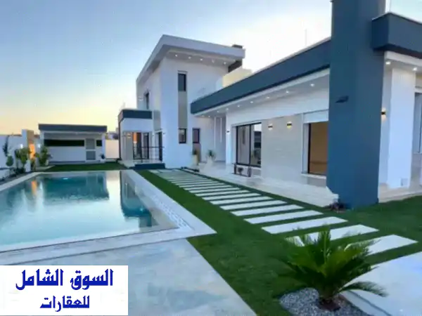 فيلا للإيجار بالحمامات الجنوبية: إجازة الأحلام...