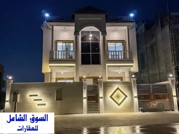 فيلا جديدة أول ساكن للإيجار في الحليو 1  عجمان...