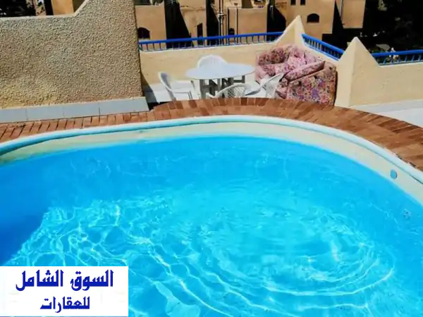استأجر شاليه فاخر بالساحل الشمالي: حمام سباحة...