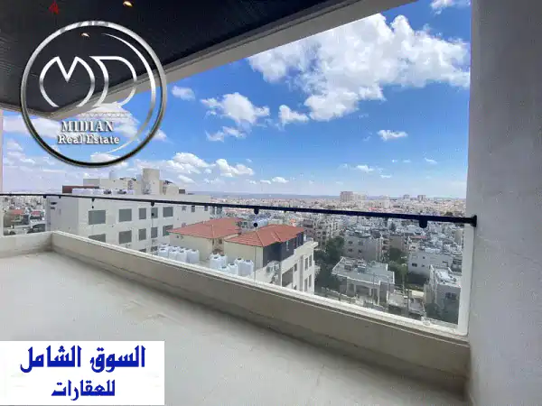 فرصة لا تتكرر: شقة دوبلكس جديدة وفاخرة للبيع في الرابية - 240م مع روف 140م وإطلالة بانورامية ساحرة!