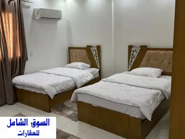 شقة مفروشة فاخرة للإيجار بالمهندسين: يومي، شهري، سنوي - 3 غرف | أرقى الأحياء | انترنت وتكييف