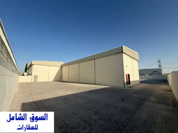 متاح للإيجار حوطة في الصناعية 18 في إمارة الشارقة بموقع مميز ومساحة اجمالية 20000 قدم مربع مع ...