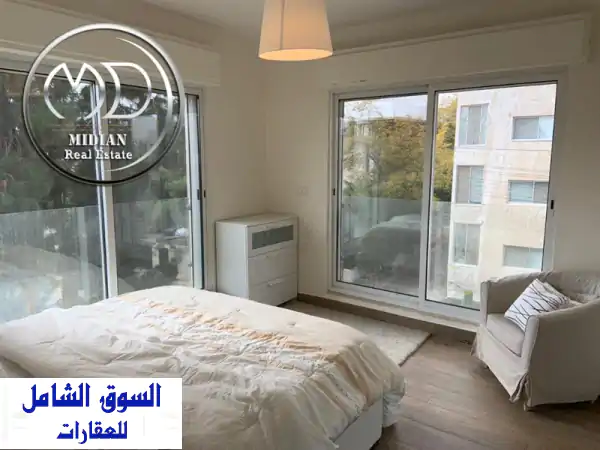 عِش الرفاهية بجبل عمان: شقق مفروشة فاخرة للإيجار 150م، مسبح وجيم وإطلالة خلابة #7323