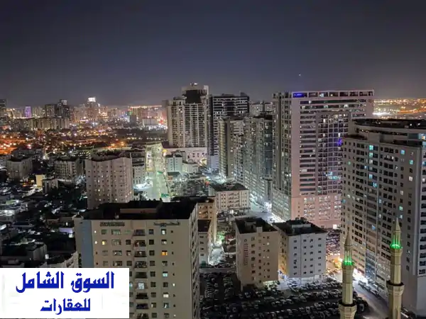 شقة الأحلام للإيجار بأبراج عجمان وان: رفاهية مطلقة، إطلالة بانورامية شاملة الخدمات!