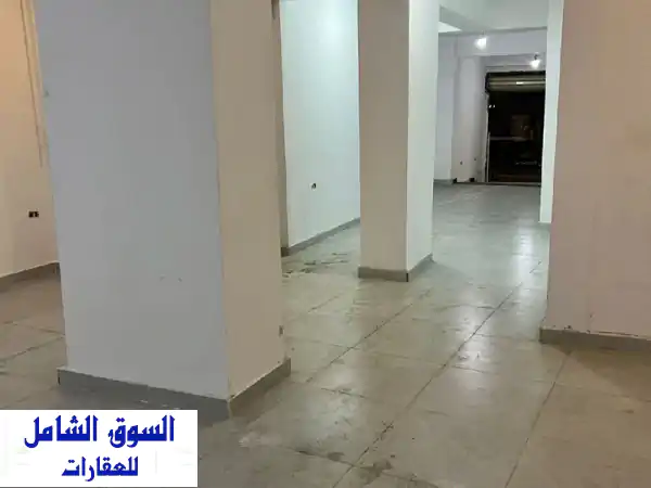 للتوكيلات الكبرى: محل 160م للإيجار بواجهة سيكوريت...