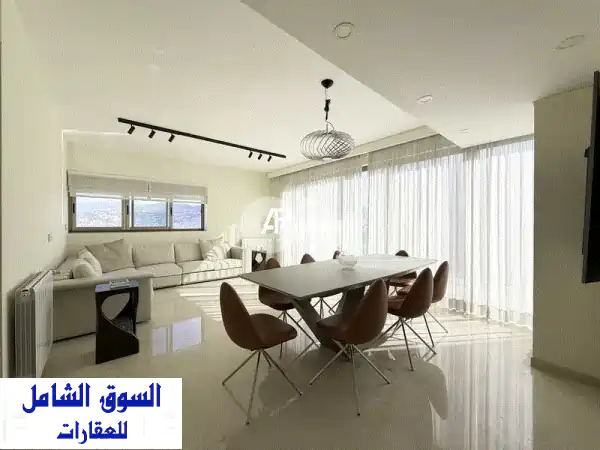 شقة فاخرة للإيجار في الأشرفية: إطلالة مفتوحة،...