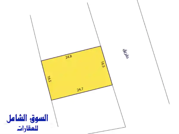 دومينز العقارية للبيع أرض سكنية للبيع في سند،...