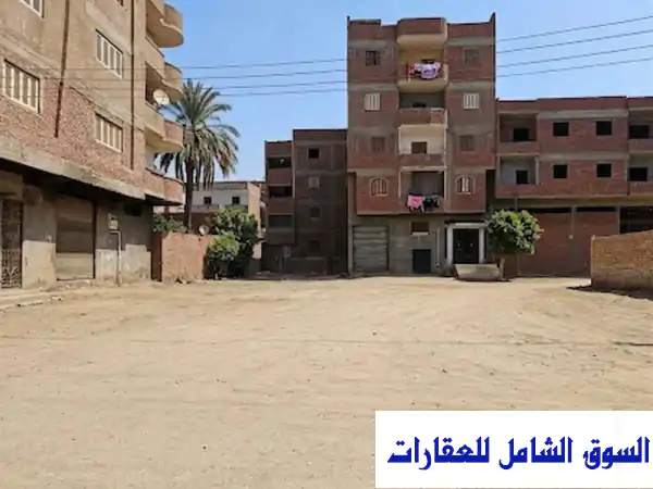 فرصة استثمارية ذهبية: قطعتي أرض مميزتين للبيع بشبين القناطر 860م² | موقع حيوي بالقليوبية