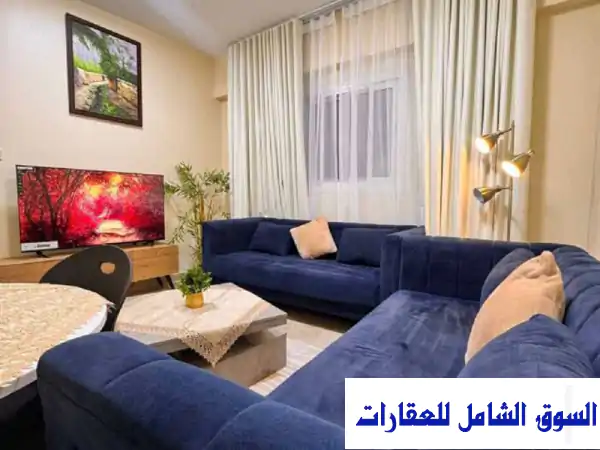 شقة مفروشة للإيجار بميامي بئر مسعود فيو بحر مباشر...