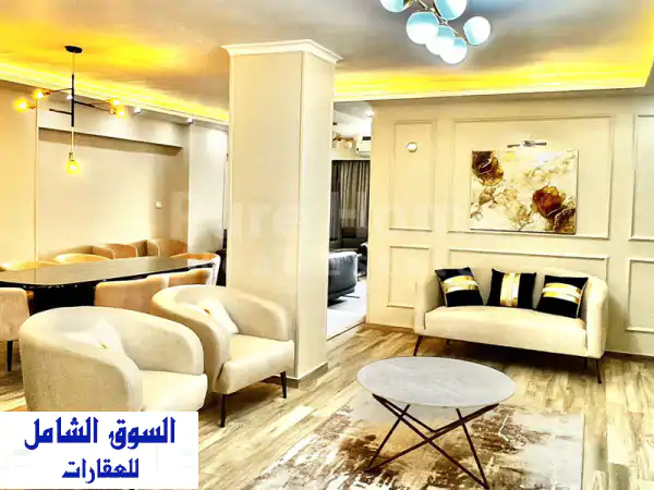 شقة فخمة مفروشة للإيجار بمصطفى كامل، الإسكندرية -...