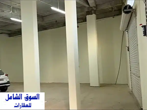 فرصة استثمارية: محل/مخزن فسيح 300 م² للإيجار بالرفاع | 550 د.ب | موقع استراتيجي
