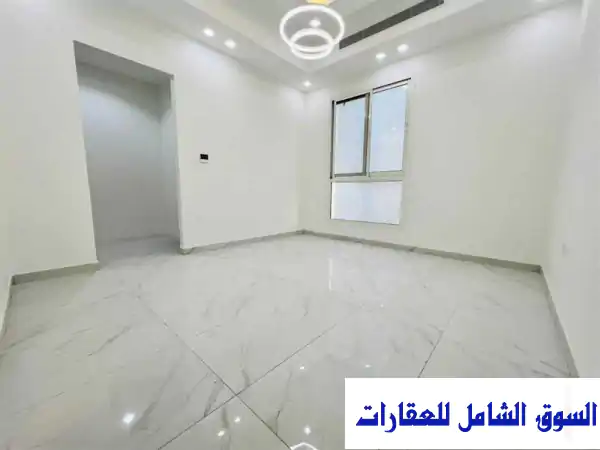 للإيجار فيلا مودرن فى العامرة طابقين وروف 5 غرف ماستر في عجمان