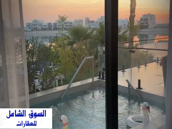 للبيع شاليه فخم صف أول مرحلة خامسة بناء 2024 المساحة...