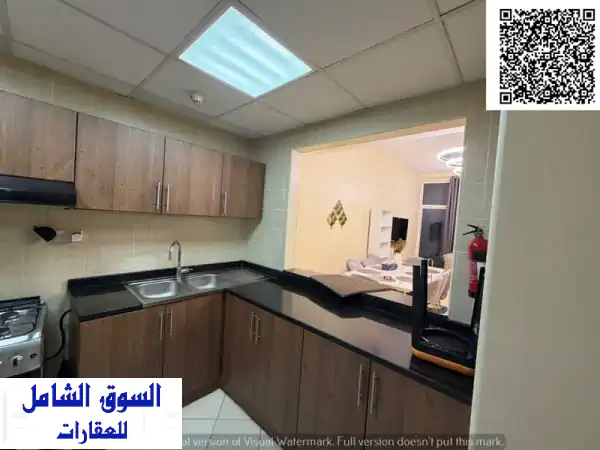 أرخص دفعة أولى بأبراج عجمان وان: شقة 2+1 مفروشة بالكامل | 1750 قدم² | جاهزة للسكن الفوري