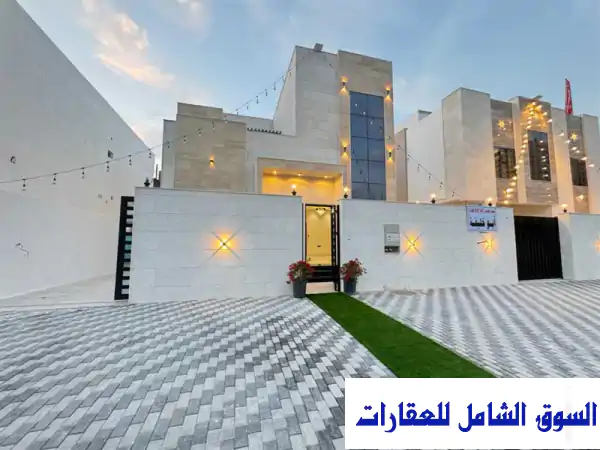 فيلا للإيجار في عجمان منطقة الزاهية تملك حر مساحة...