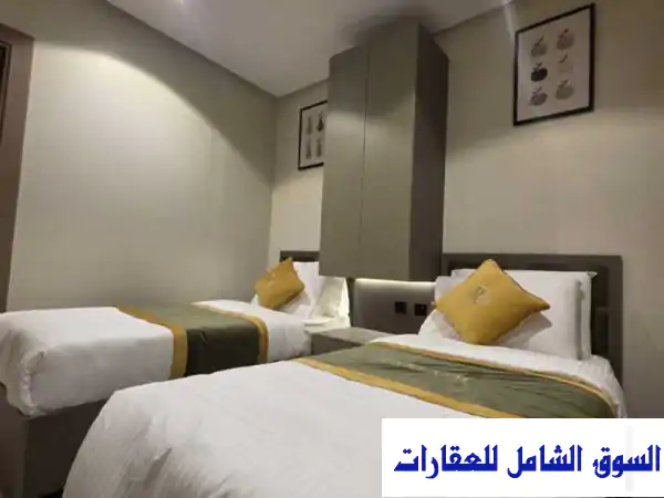 للإيجار شقق مفروشة بصباح السالم تشتطيب سوبر ديلوكس مفروش في صباح مبارك الكبير