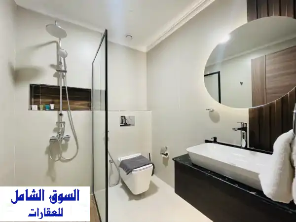 يقع على طول الطريق الدائري الخامس، شقة مفروشة جديدة تماما مثالية للإقامة المؤقتة للشركات أو للإقامة ...