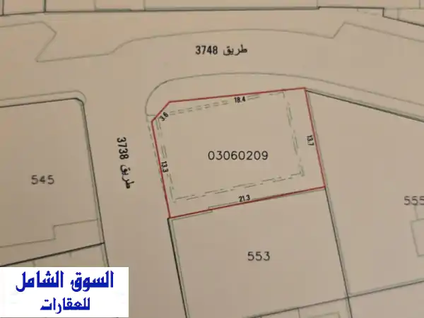 بناية للبيع بمنطقة ام الحصم
