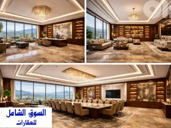 AHHKL531 Luxurious Office 345 sqm for Rent in Hazmieh