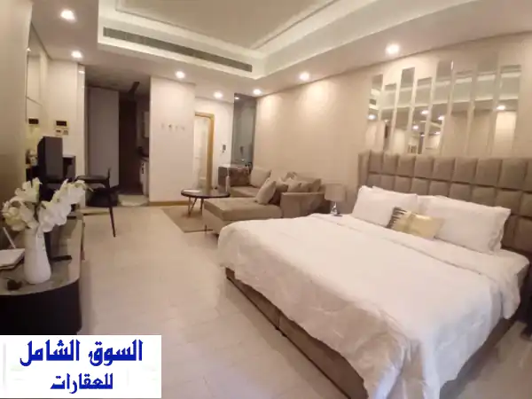 فرصة استثمارية ذهبية: استوديو فاخر مؤجر للبيع بالجفير - عائد 350 د.ب شهرياً!