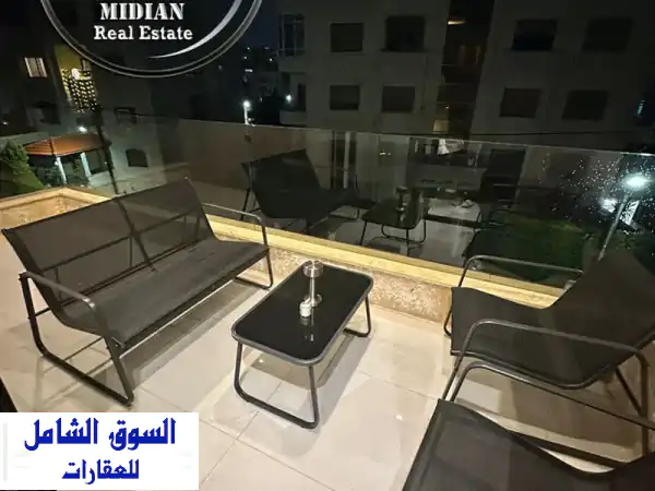 شقة مفروشة للايجار في خلدا 160م | تصميم فندقي فاخر | 3 نوم | رفاهية لا تضاهى!
