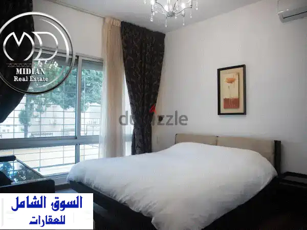 شقة مفروشة فاخرة للايجار في دير غبار، عمان | 100م² تشطيبات فندقية للسفارات والأجانب #7305