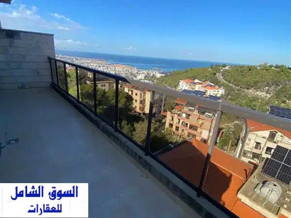 Duplex Apartment for sale in Tilal Ain Saade 280,000$ تلال عين سعادة