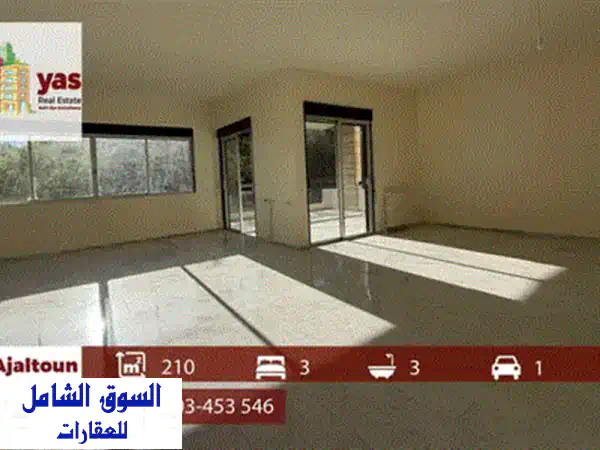 للبيع: شقة فاخرة شبه مفروشة 220م² بتراس 90م² في كسليك RKEK1 - امتيازات فريدة!