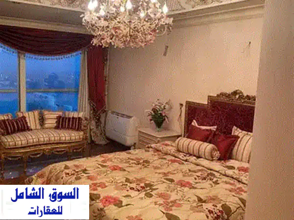 شقة 820 م صف اول علي كورنيش النيل المعادي في موقع مميز جدا في المعادي