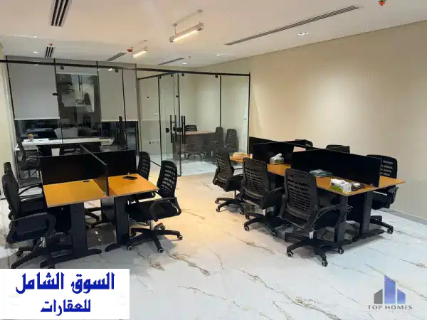مكتب إداري فاخر للإيجار 65م² - هايد بارك...
