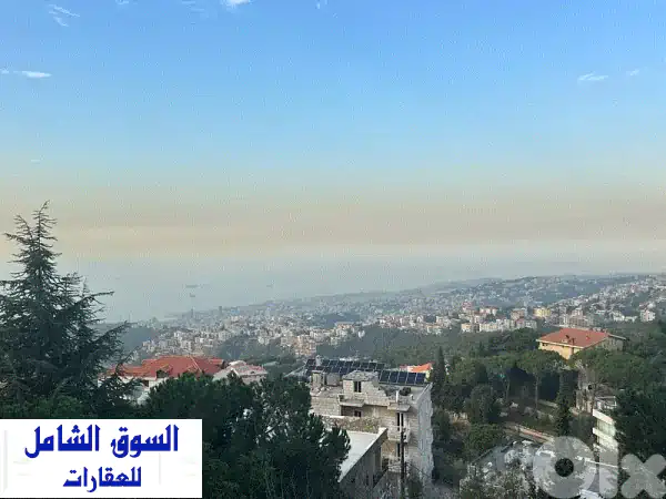 Appartment in Broumana 253m2 + Sea View for Sale شقة في برمانا للبيع
