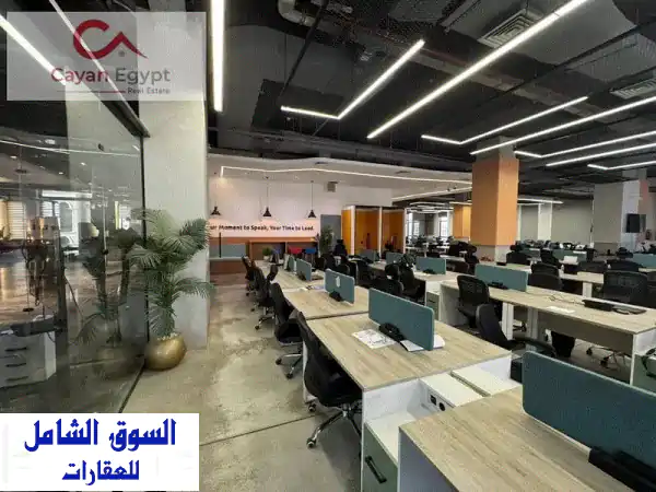 مكتب إداري فاخر للبيع بالقرية الذكية الشيخ...