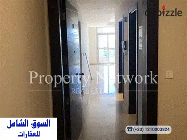 شقة للبيع مفروشة بالكامل وجاهزة للاستلام الفوري في كايرو فيستيفال سيتي، القاهرة الجديدة | رفاهية لا تضاهى