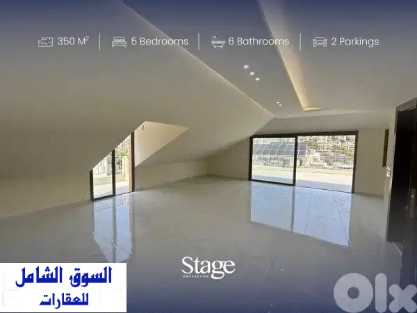 SPACIOUS 350 SQM HIGHEND APARTMENT WITH TERRACE IN MEZHER FOR SALE