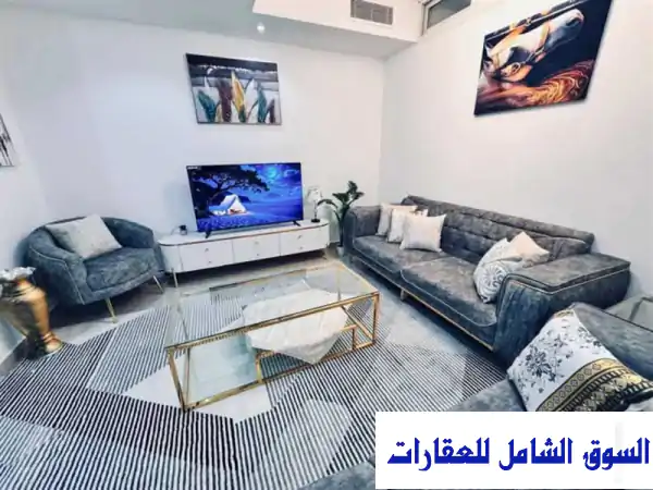 شقة مفروشة فاخرة للإيجار بجليم الإسكندرية | فيو بحر ساحر | 3 غرف | من المالك مباشرة للعائلات (يومي/أسبوعي)