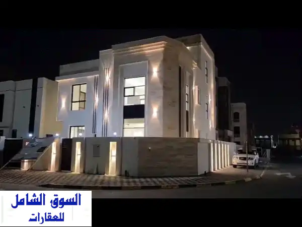 فيلا زاوية للبيع في الزاهية. مساحة الأرض 3500 قدم،...