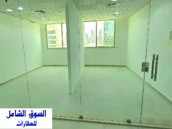 مكاتب للايجار بالشرق | فخامة 40م بجوار برج الحمراء | 350 د.ك فقط!