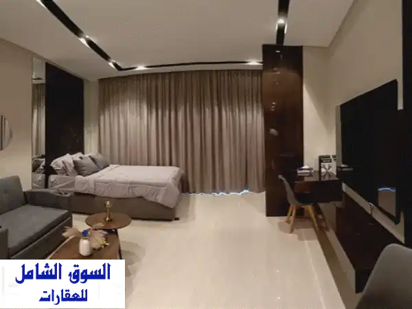 أماكن العقارية للبيع شقة استوديو في السيف (سبيرال اوركيد ريزيدنس) اطلالة بحرية  المساحة 42 متر  ...