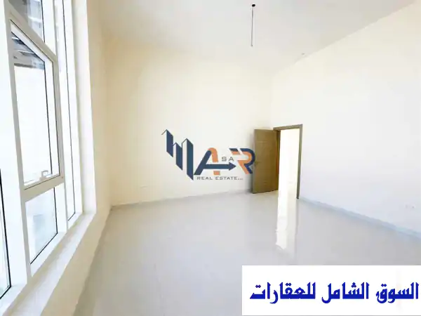فيلا فاخرة للإيجار بأبوظبي | أول ساكن | تشطيب مودرن | 7 غرف ماستر ومصعد | موقع حيوي
