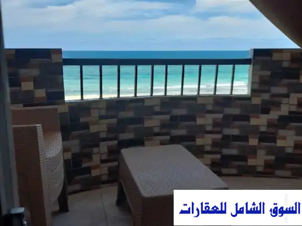 شقة عائلية بانوراما بحر الترا لوكس مفروشة للإيجار...