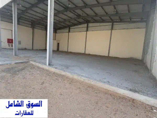 مصنع صناعي ومستودع جديد 10000 قدم² للايجار...
