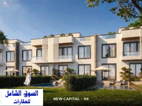 layal compound new capital تاون هاوس ميديل بسعر اللونش في...